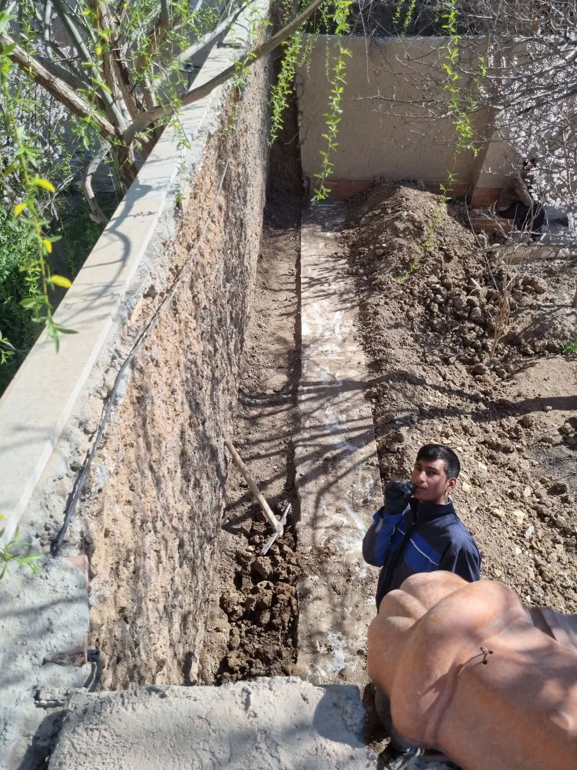 چهار دیواری باغی زردنجان