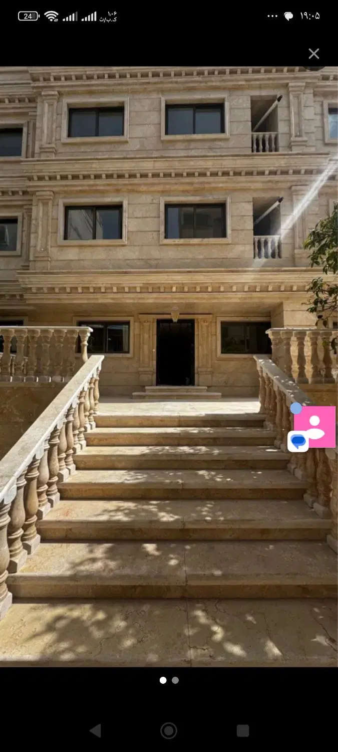 پیش فروش یک واحد آپارتمان 105 متری دوخوابه فضیلت