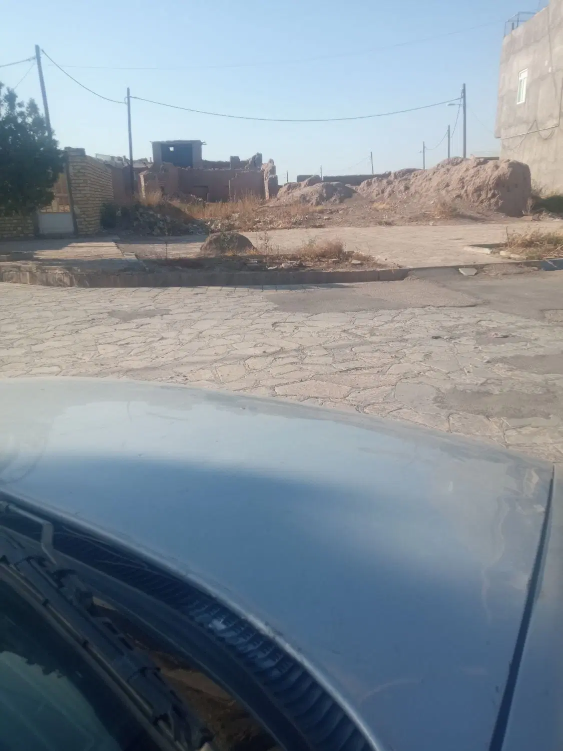 یک قواره زمین مسکونی واقع در روستای دولت آباد