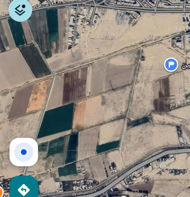 ۱۰۰۰متر زمین کشاورزی جهت احداث گلخانه