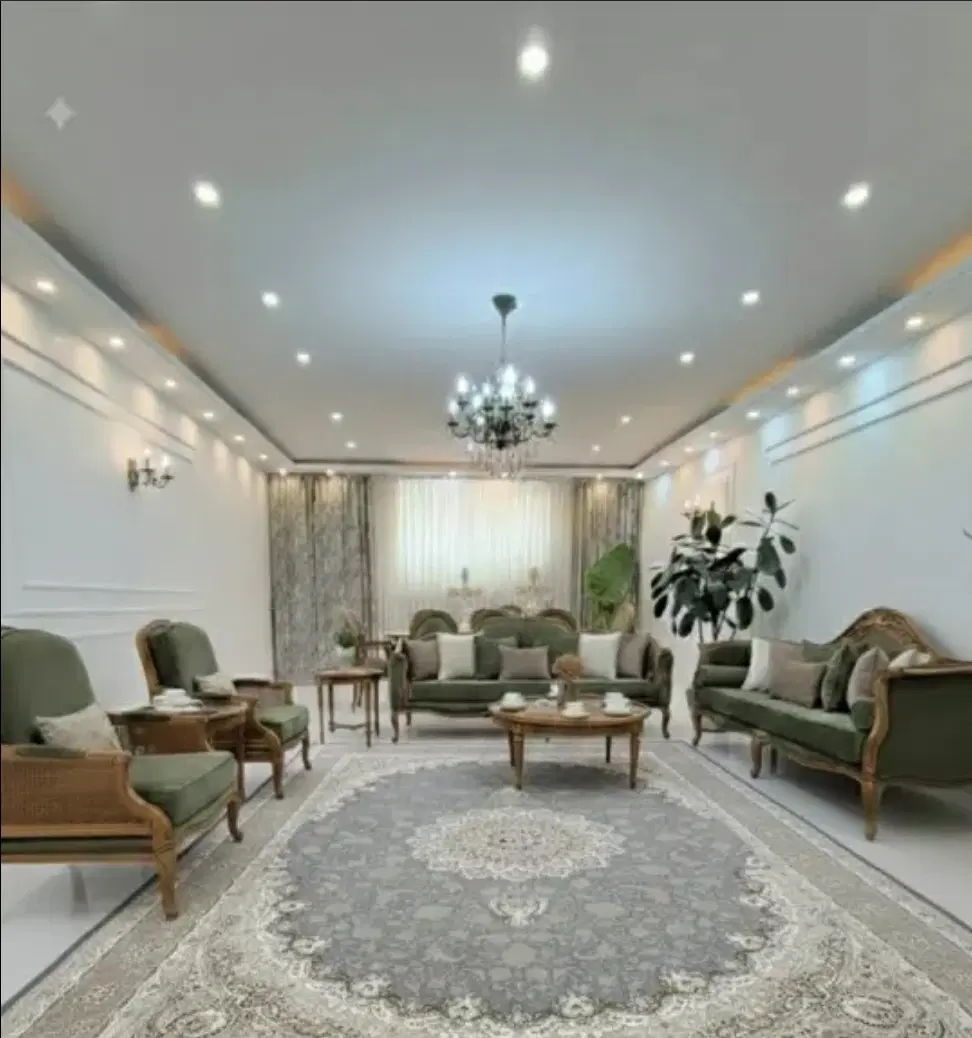 اجاره واحد 125 متری سه خوابه طراحی داخلی زیبا
