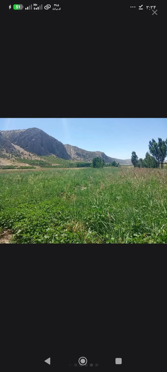 زمین کشاورزی دارای سهمیه آب