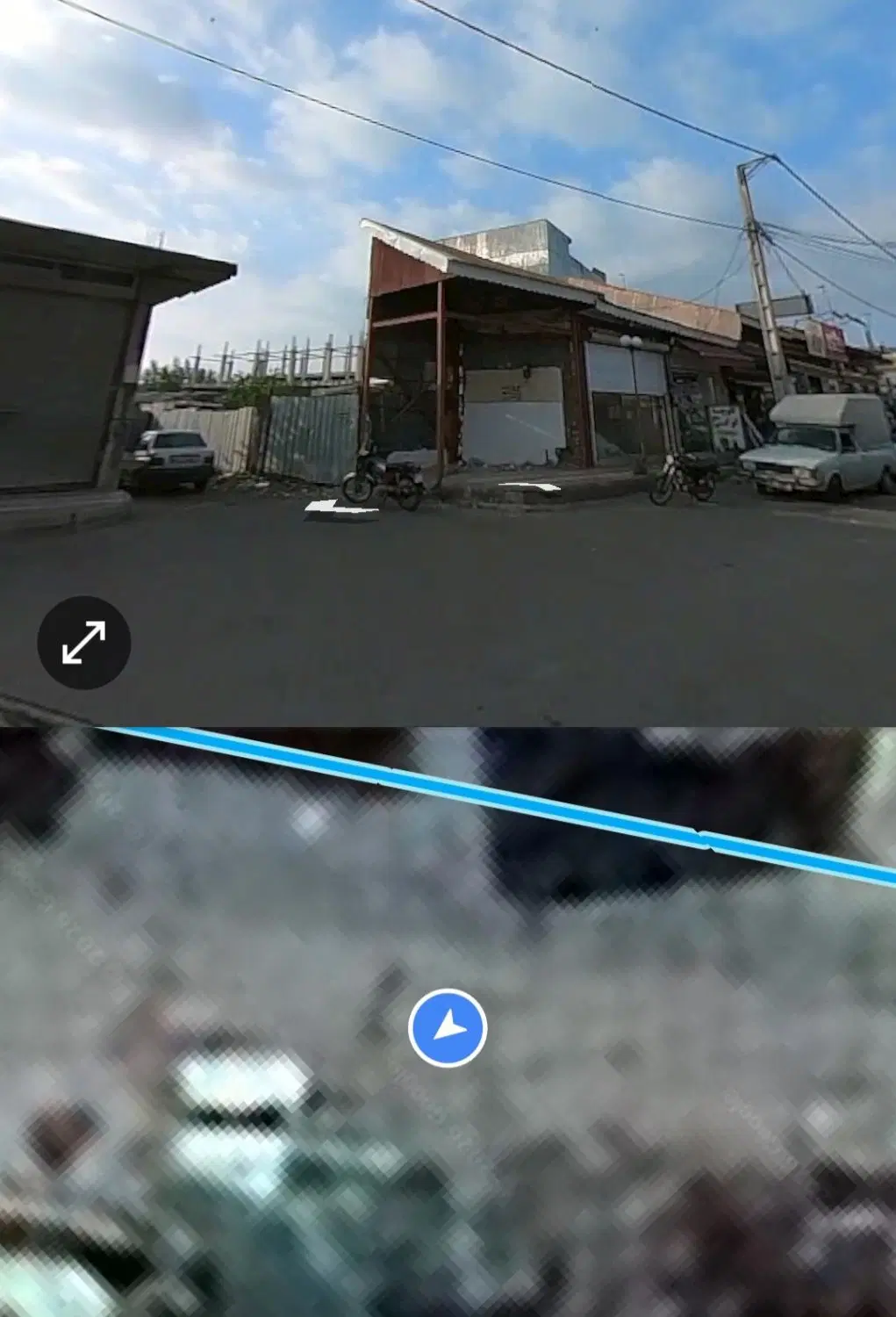 قطع زمینی به مساحت ۳۳۰ متر مربع