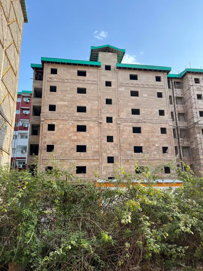 مسکن مهر صفر خام ۷۵ متر نما رومی جنوبی طبقه ۶