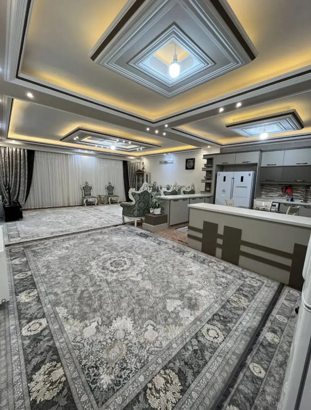 شهرزیبا _ ۱۱۴ متر ۲ خواب فول امکانات_جنت اباد