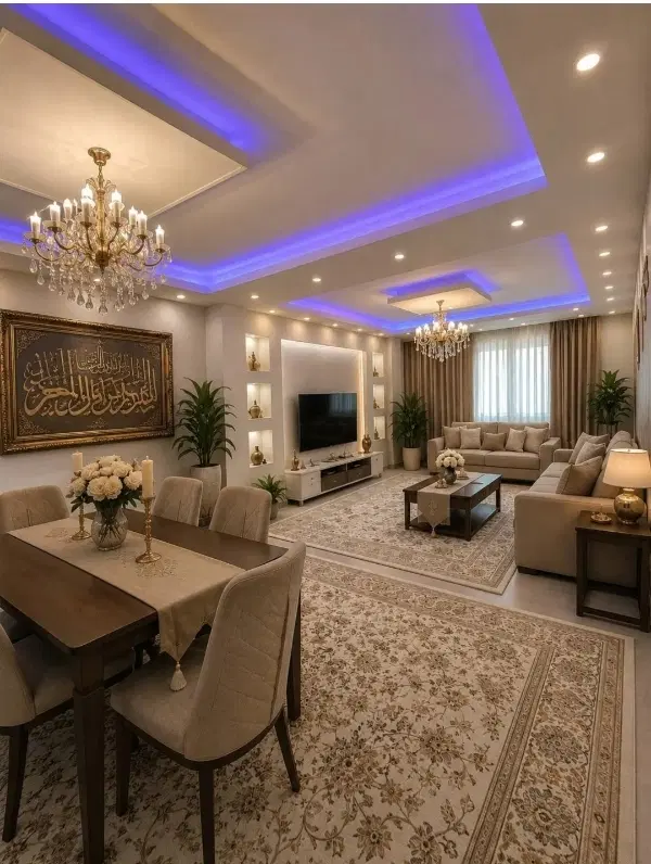 ۱۲۰ متر_ ۲ خواب_رو به نما _ پارکینگ سندی_ خوش نقشه