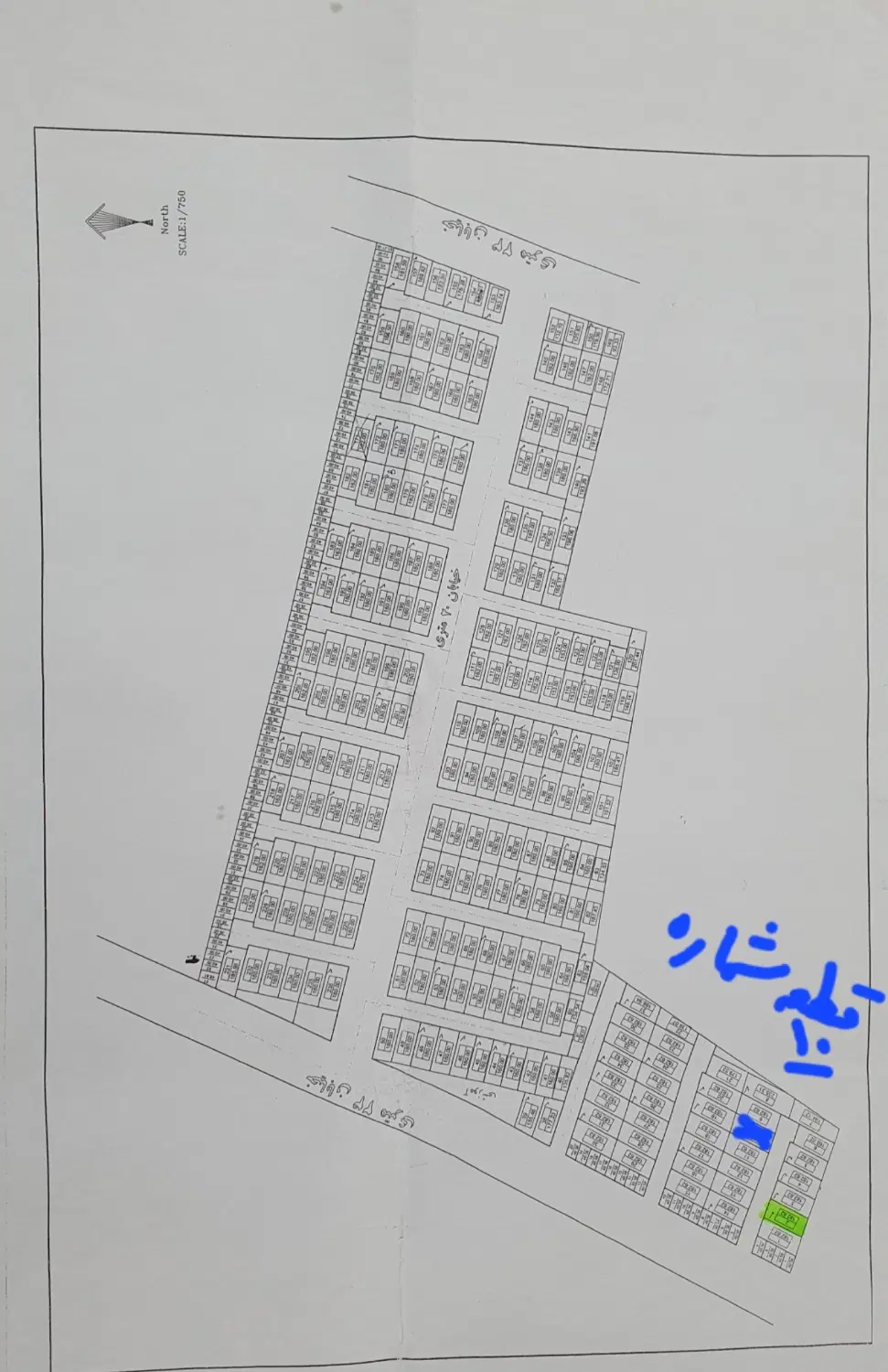 زمین مسکونی ۱۸۲_۶۲ متر مربع حسین آباد ریسمانی