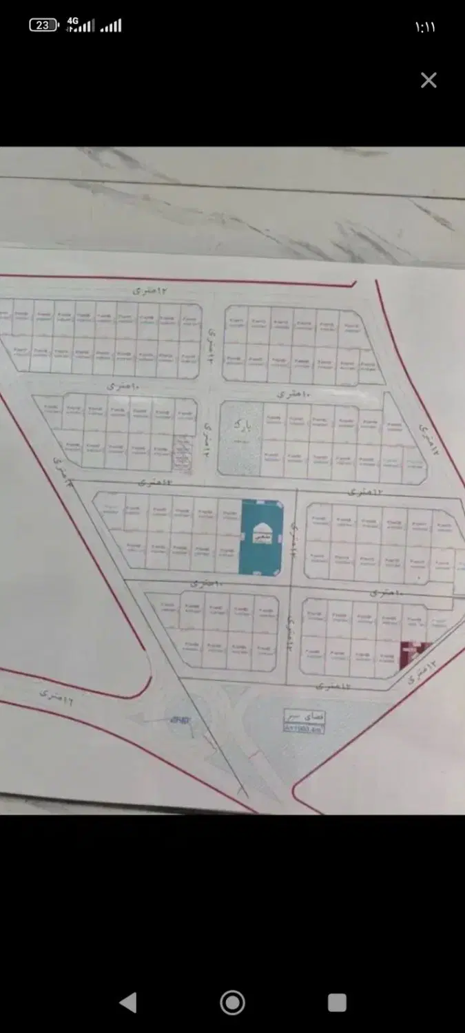 زمین فروشی جهادآباد