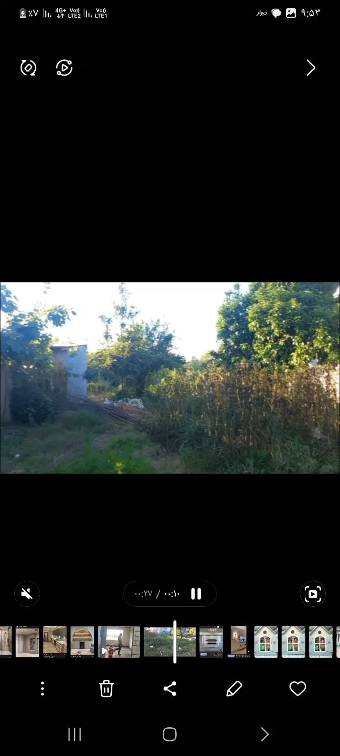 زمین روستایی باصفا