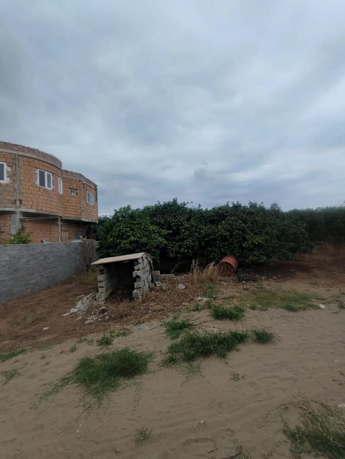 زمین داخل بافت در روستای چوباغ جاده پلاژ