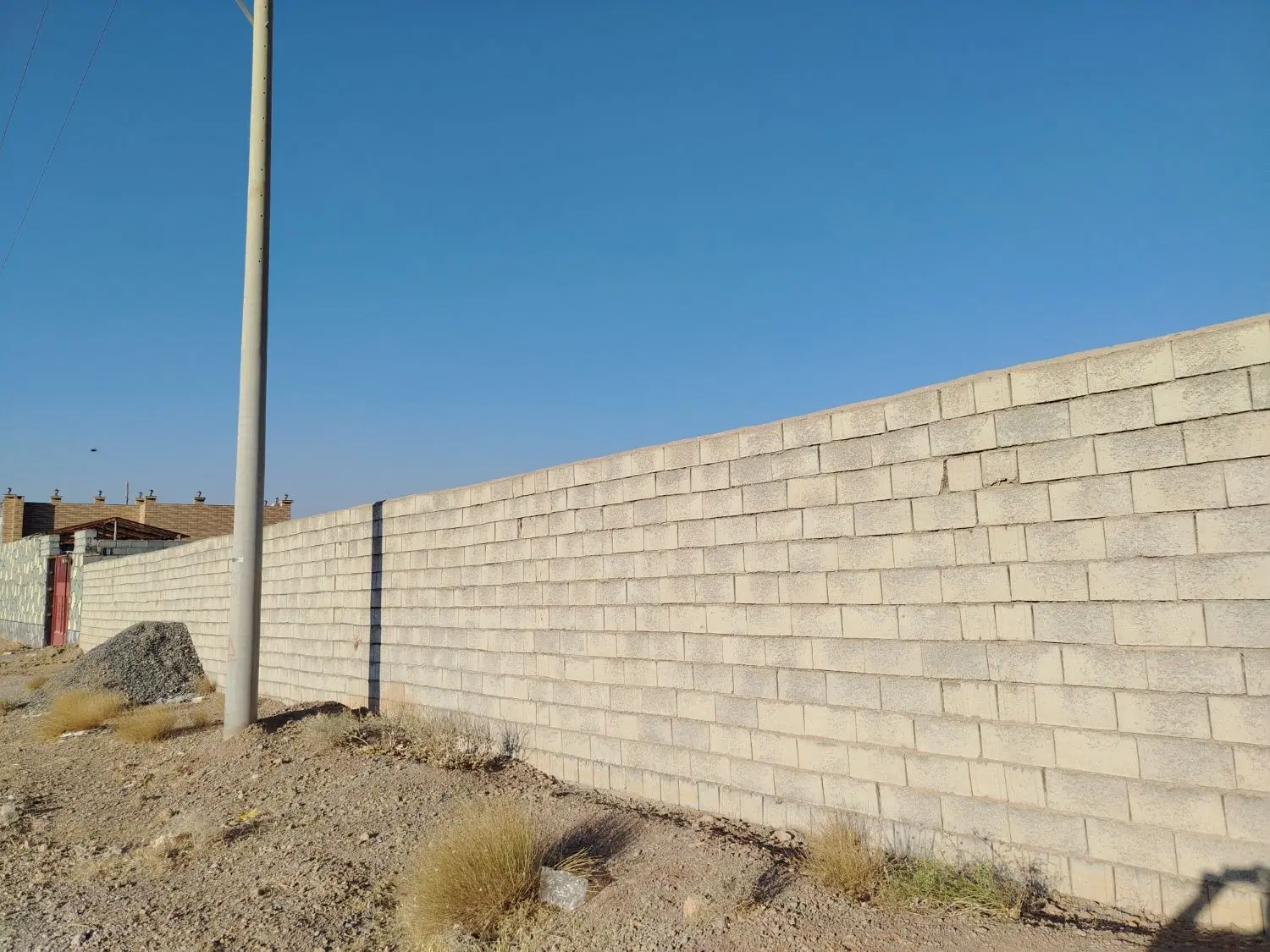 زمین 4دیواری گلخانه