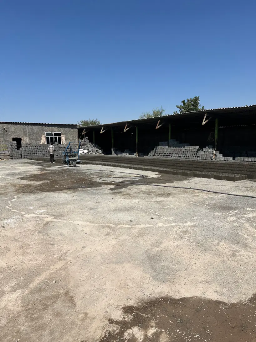 واگذاری کارگاه بلوکه سازی