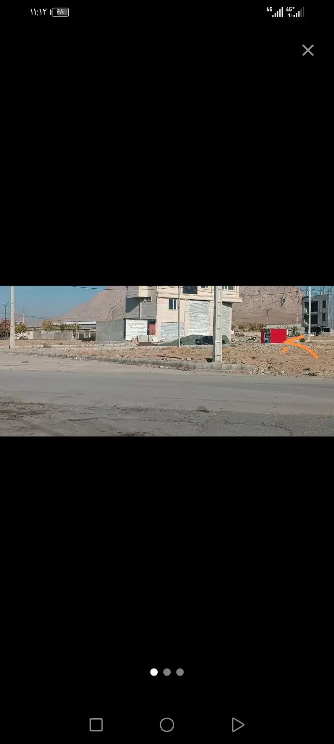 ۲۰۰متر زمین ۲بر(سنددار)