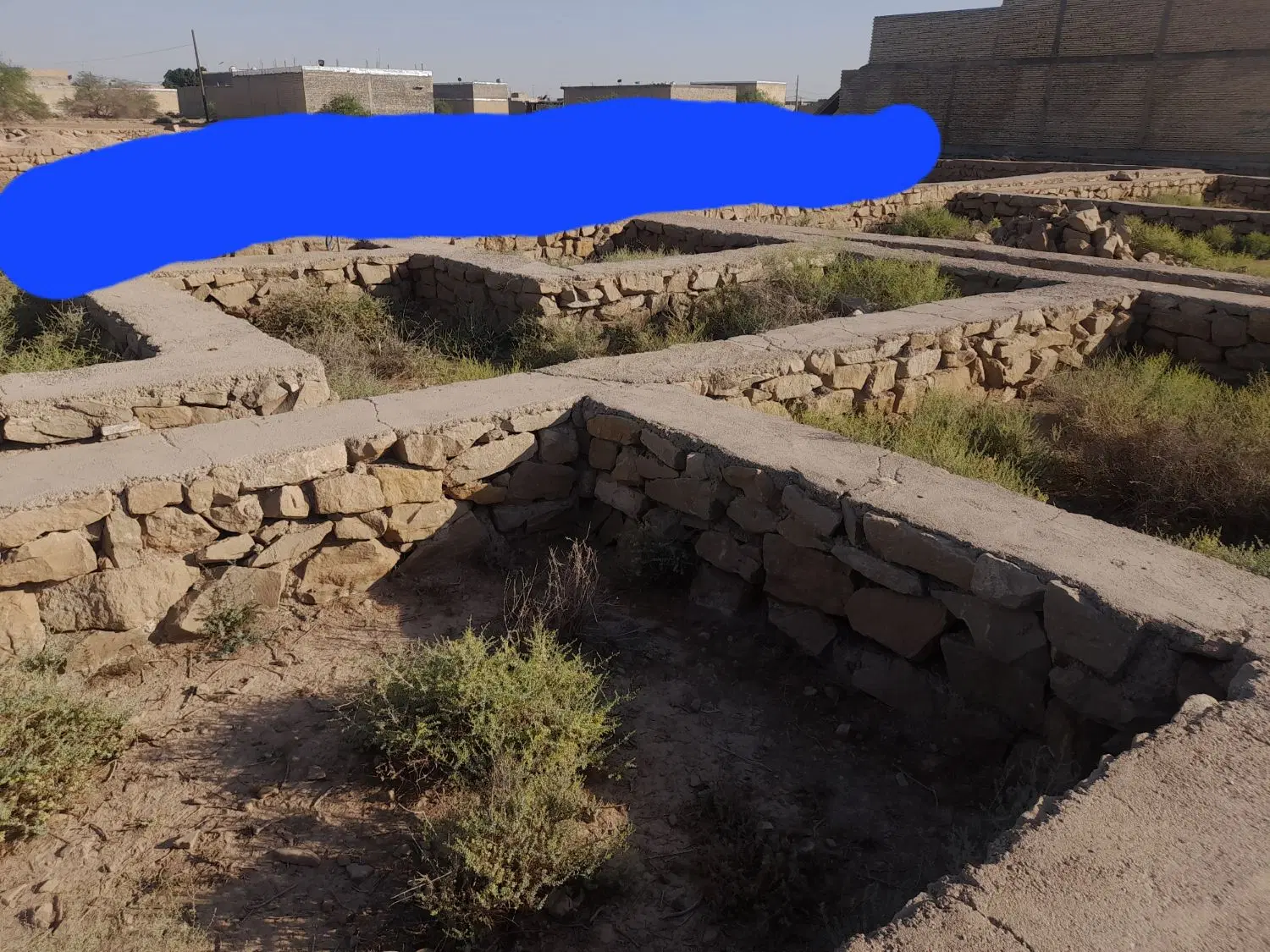 زمین ۲۵۰ متر جسانیه بزرگ تصفیه