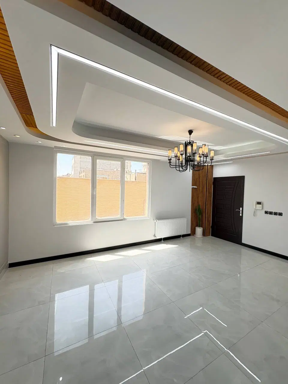 60 متر سالن پنجره خور دو خواب کم واحد