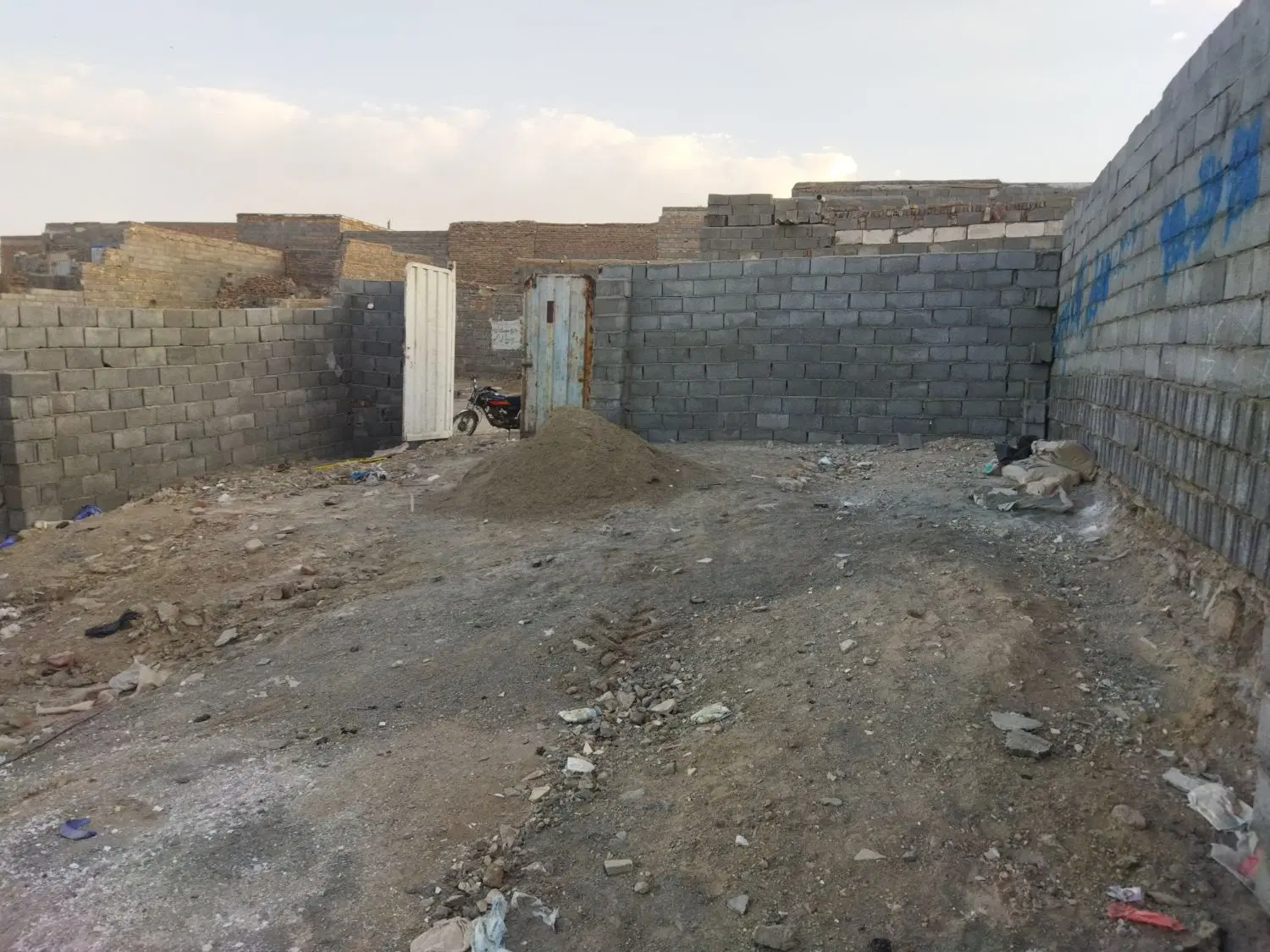 زمین چهار دیوار