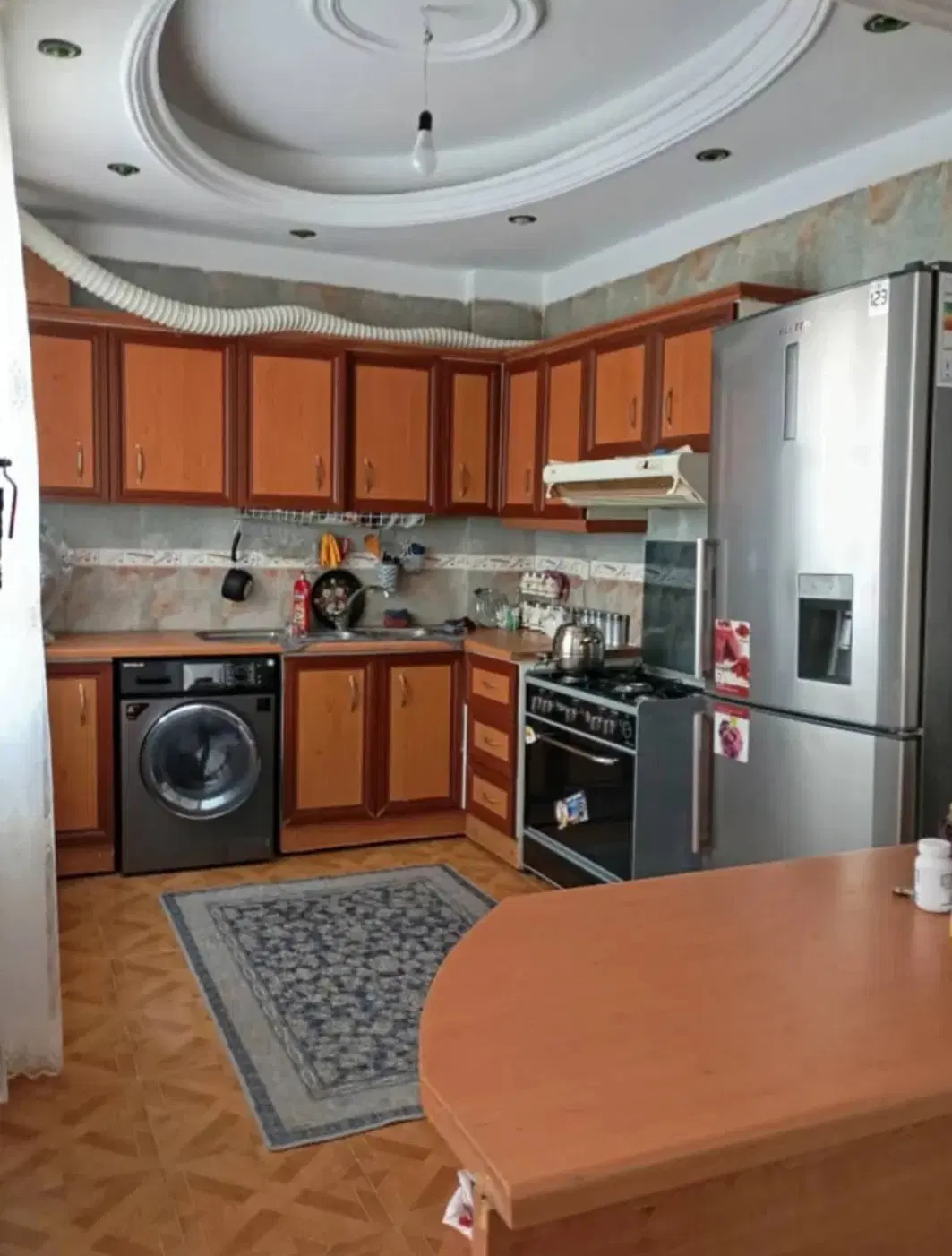 فروش ۶۴متر دو خواب همکف فلت،خ اقبالپور