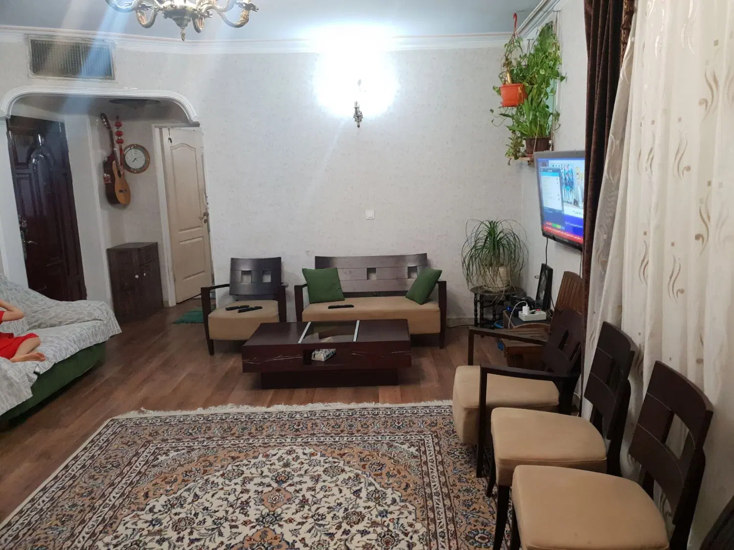 آپارتمان ۵۷ متر یک خوابه خوش نقشه فول امکانات