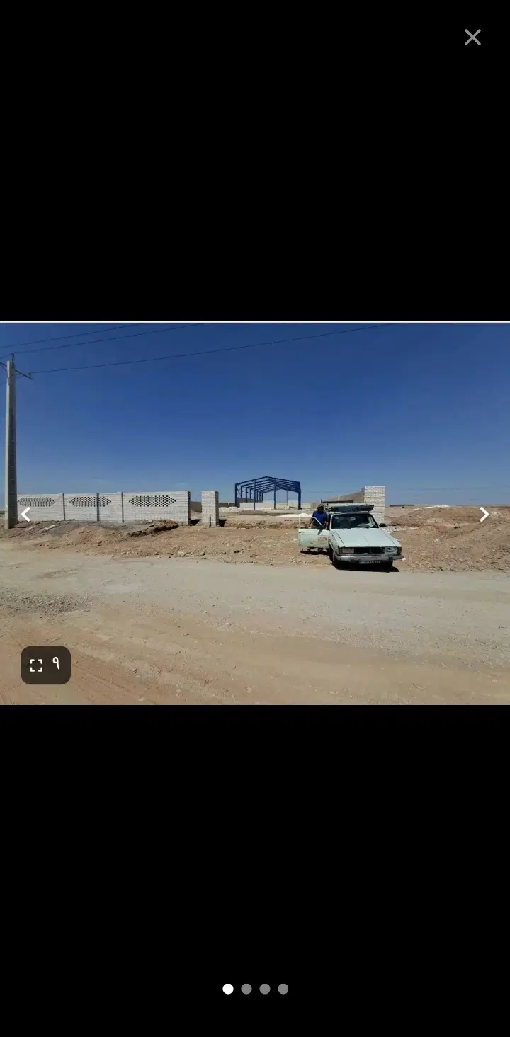 فروش ۳۲۲۶متر شهرک صنعتی مهریز