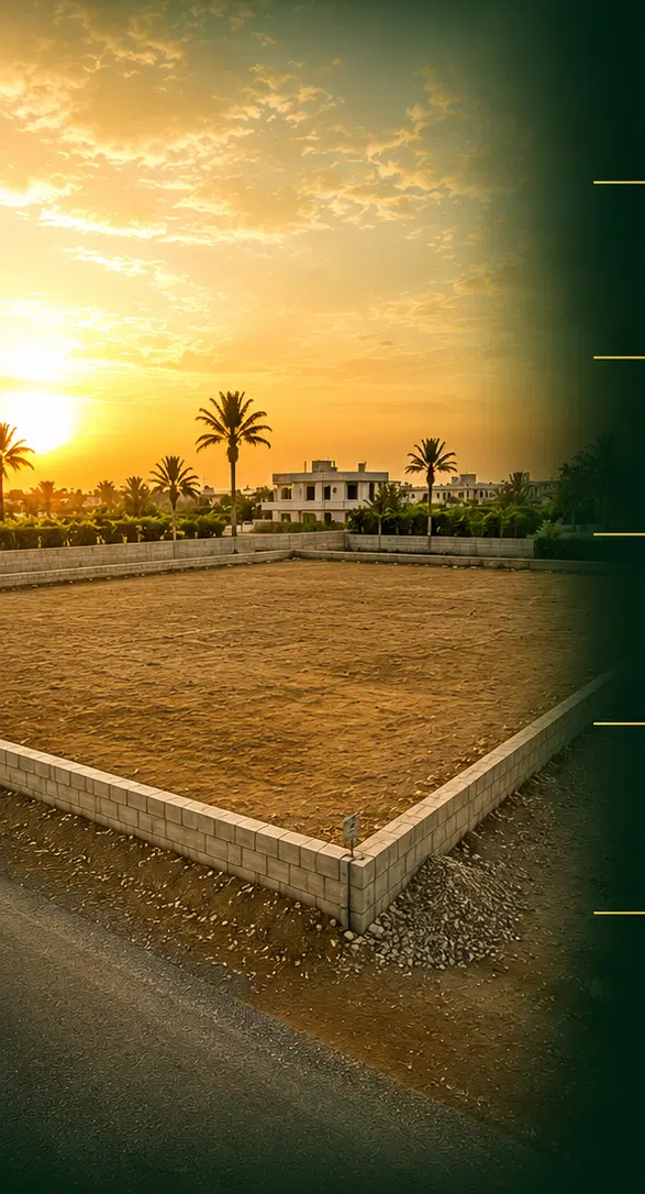 زمین مسکونی 270 متری با اجازه کار