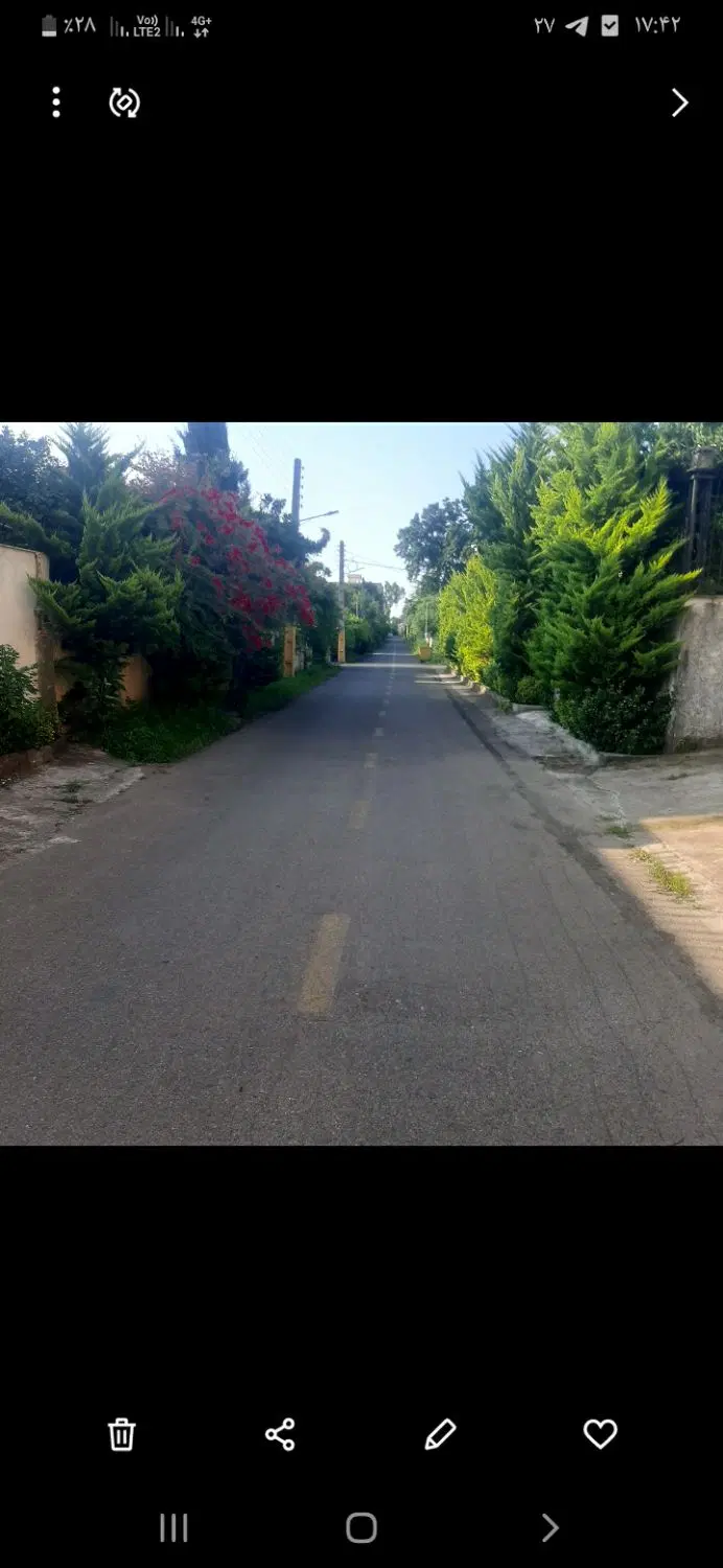 فروش زمین ۱۰۰۰ متری شهرکی