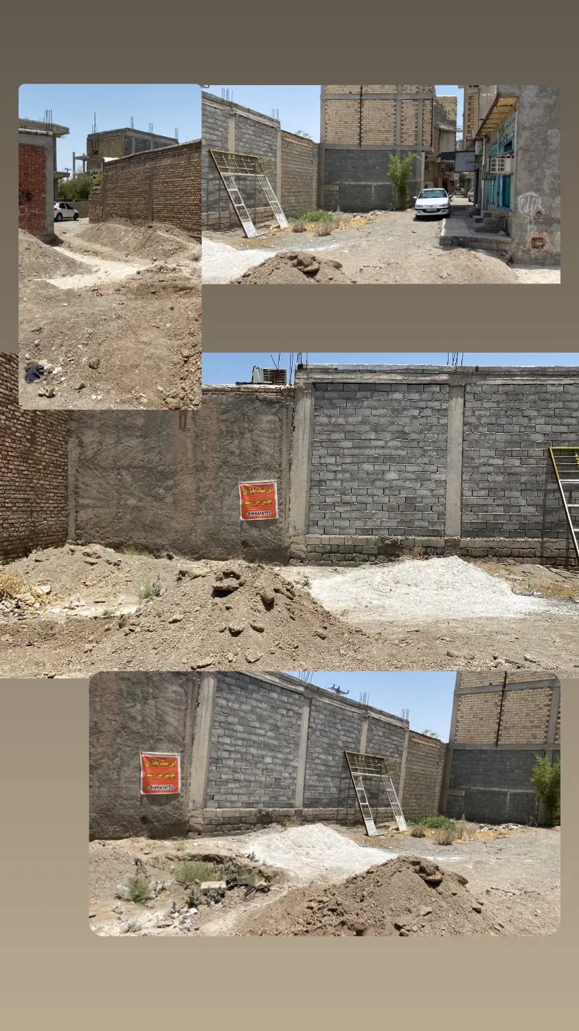زمین تجاری در قلعه گنج
