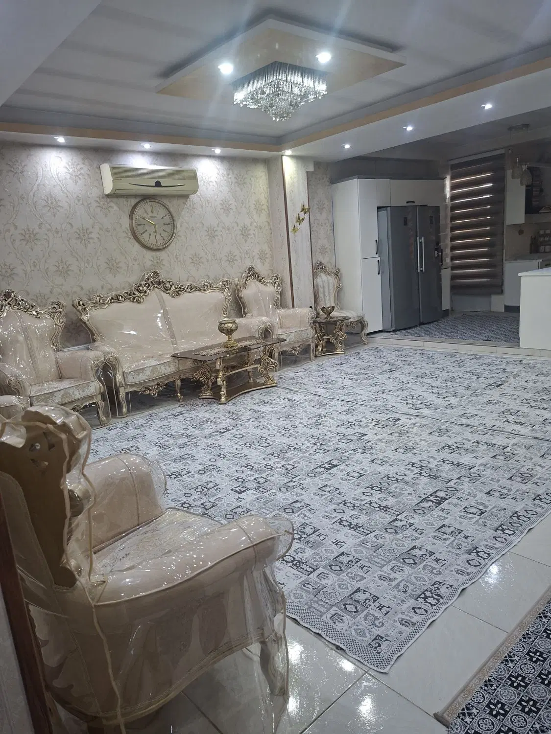 ۸۶متر پارکینگ  انباری آسانسور فول امکانات بتن ساخت