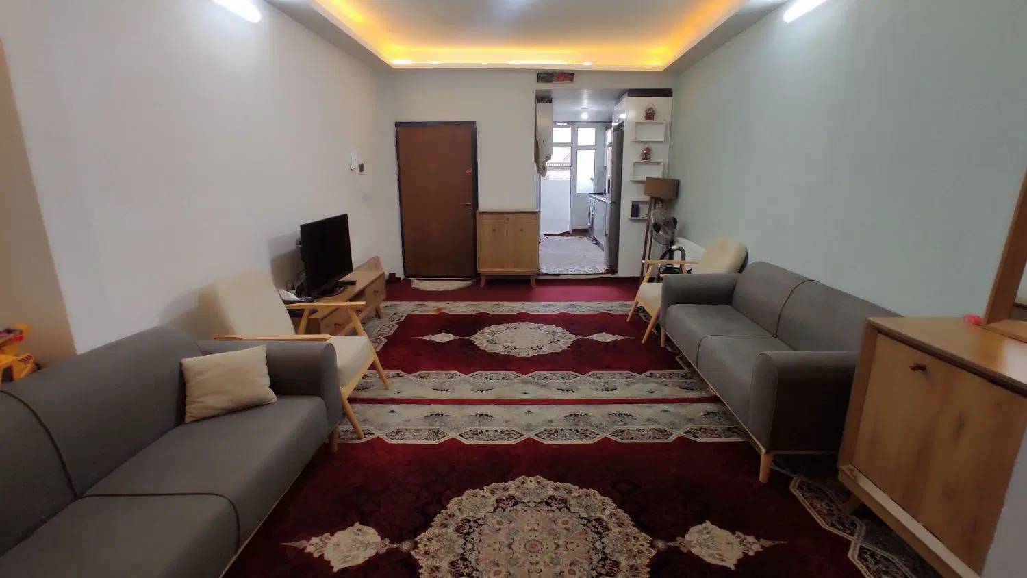 آپارتمان ۶۰ متر طبقه دوم اسکلت فلز