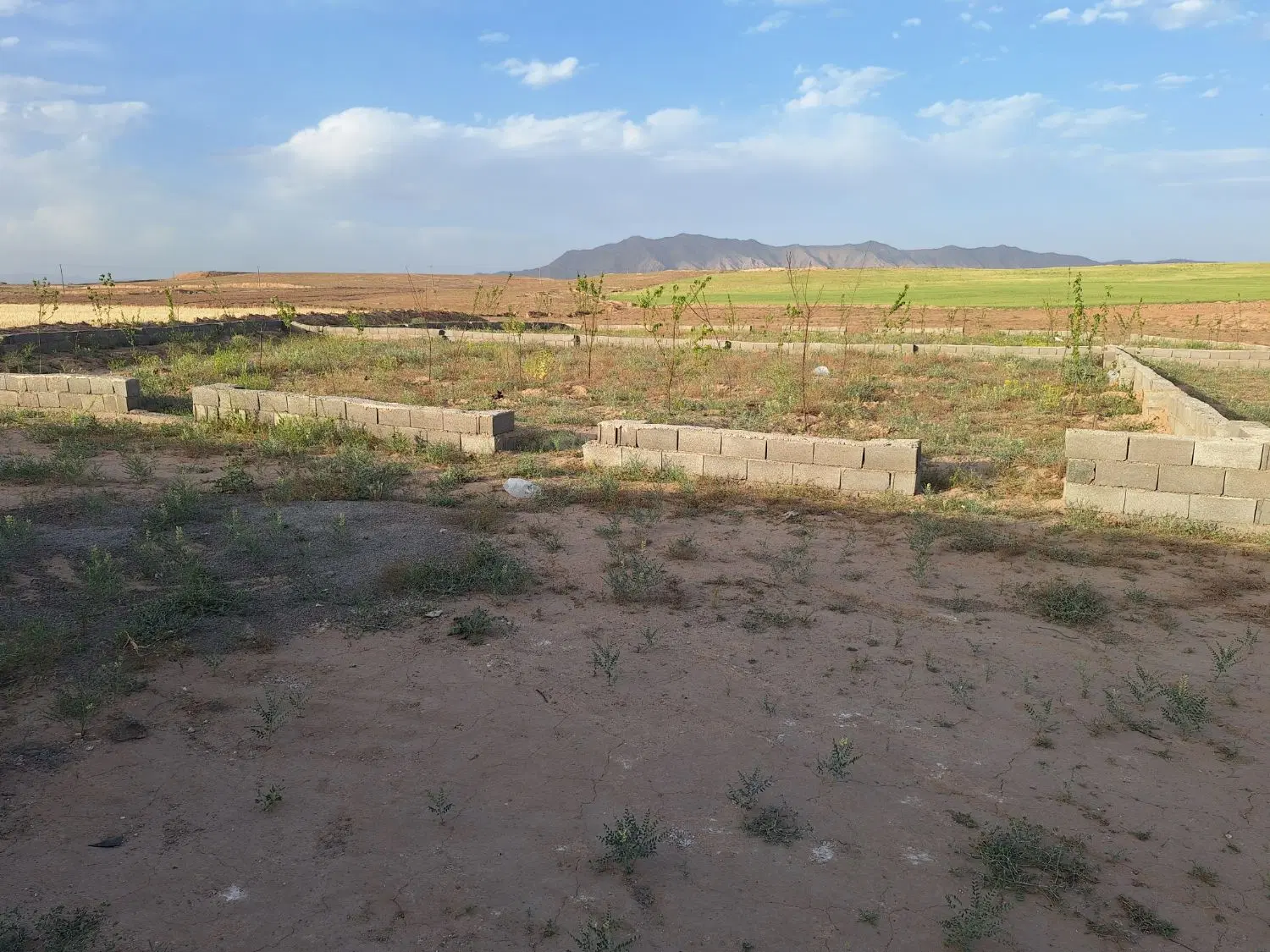 زمین کشمیری ۱۹ روستای قصر موقعیت نزدیک ب‌شهر