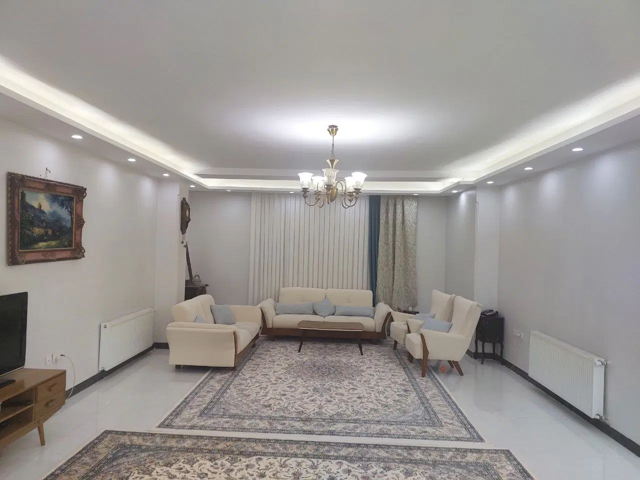۱۰۱متر_۶واحدی_آسانسور_پارکینگ_کابینت نئوکلاسیک