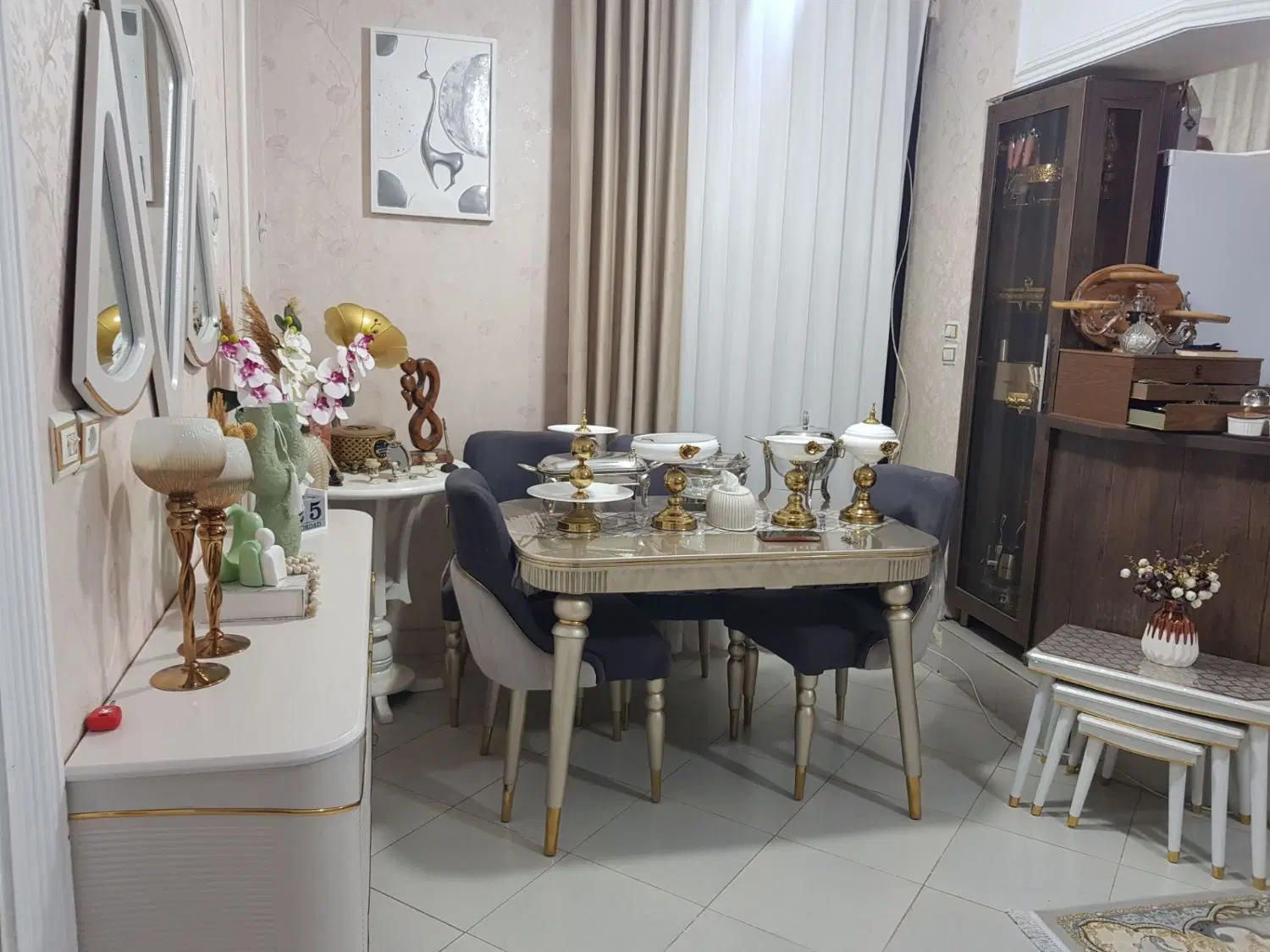خونه واحد 83 متری 2 خواب طبقه 3 امام سجاد