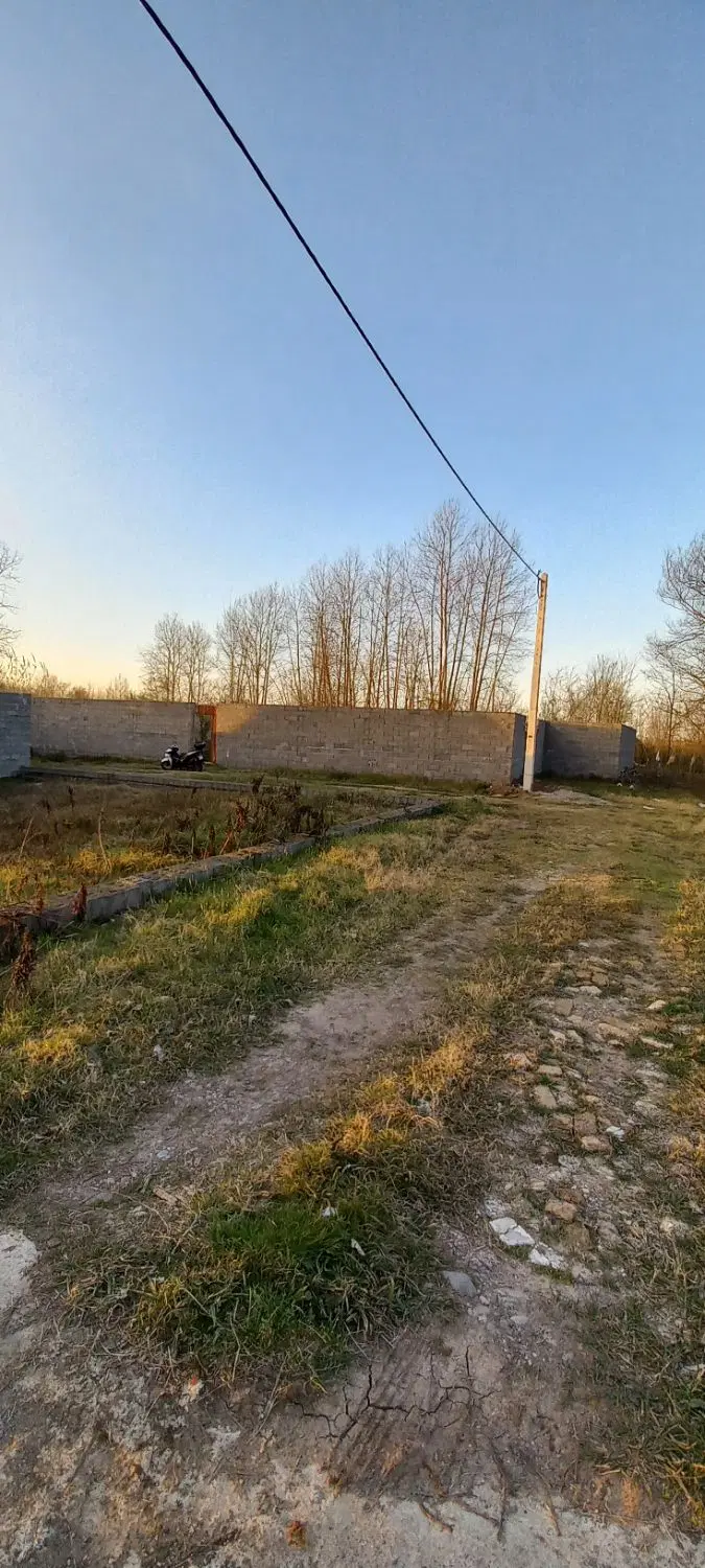 زمین ۲۲۵ متری دوبر  روستایی