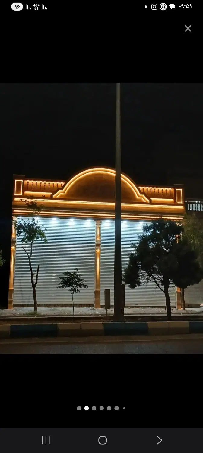 مغازه تجاری حاشیه جانبازان شیک ولوکس