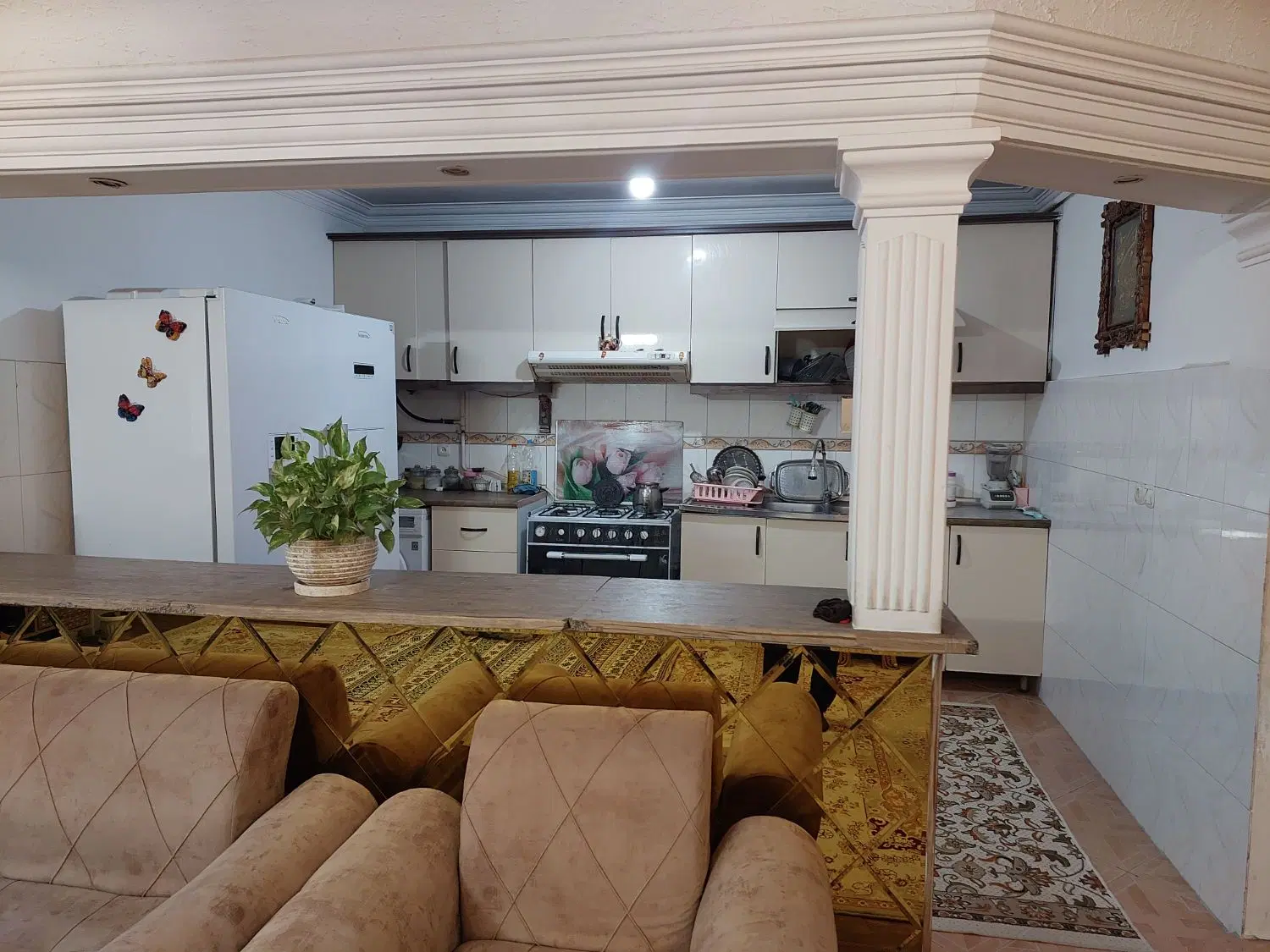 اندیشه ۳۴  زیر بنا ۱۲۰ متر