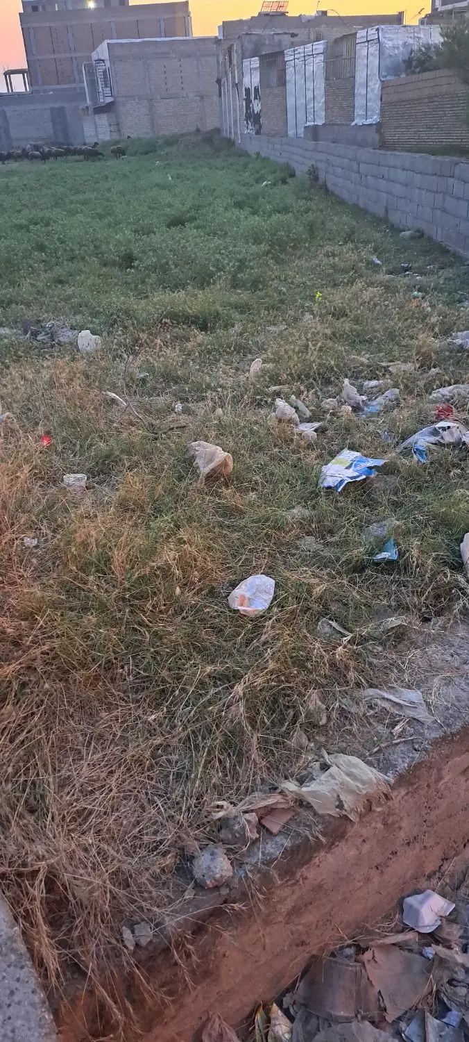 فروش زمین انتهای ۱۶متری زمین فوتبال سابق شهرک