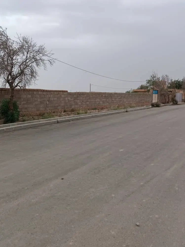 ۵۴۰متر زمین چهار دیواری با جواز ساخت