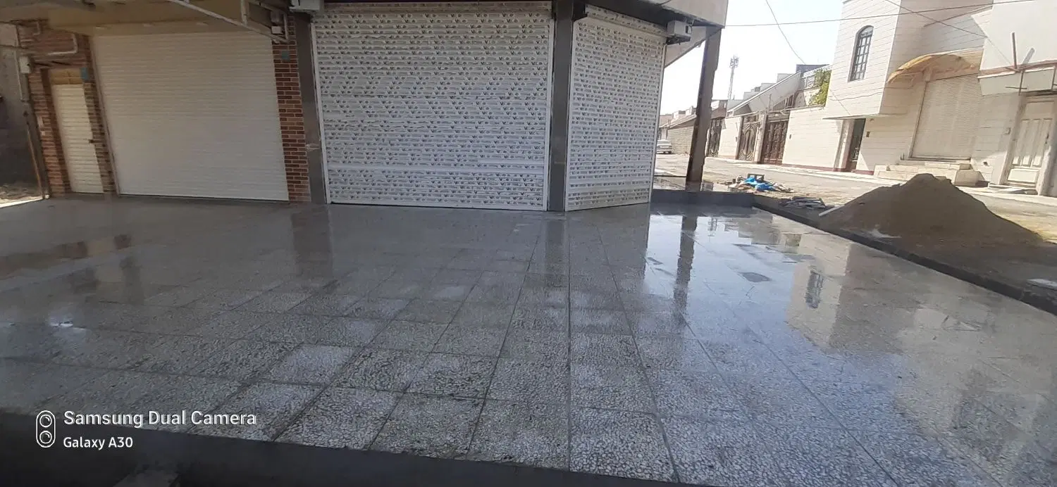 مغازه دو دهنه برای اجازه کار تمیز