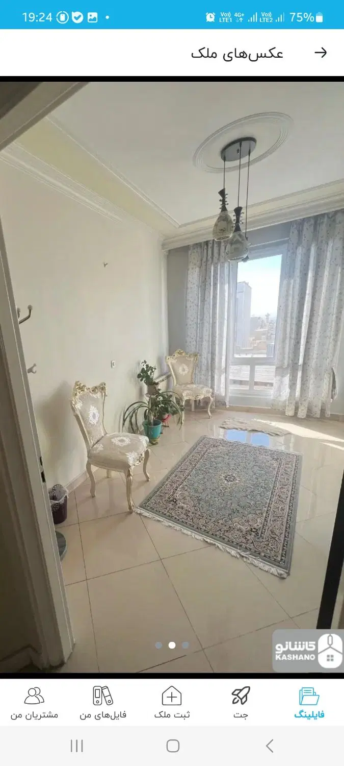 جنت اباد جنوبی _۱۳۰متر ۳خواب فول _ تک واحدی