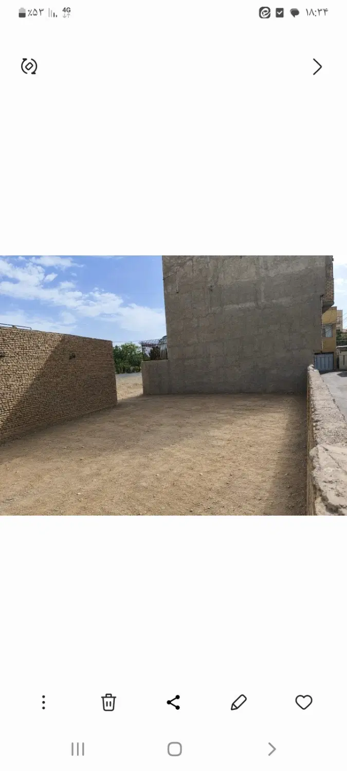 ۱۰۰متر زمین خالی بروجرد روستای فیال زیراردوگاه