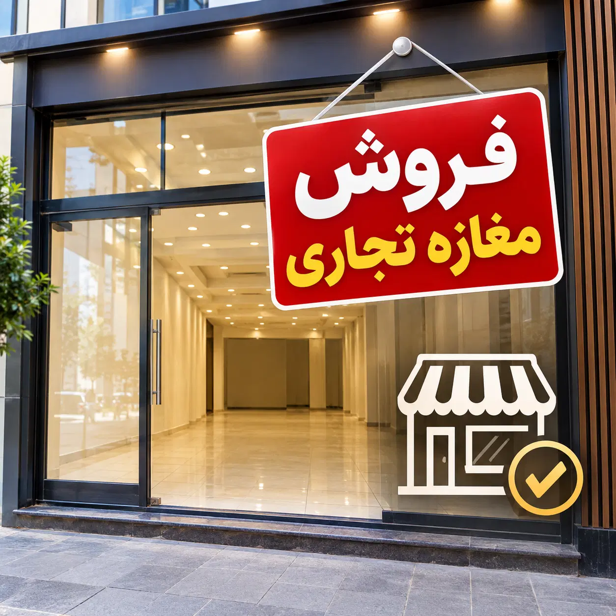 فروش ۴۷ مغازه تجاری بر خیابان ۱۶ متری زیر قیمت