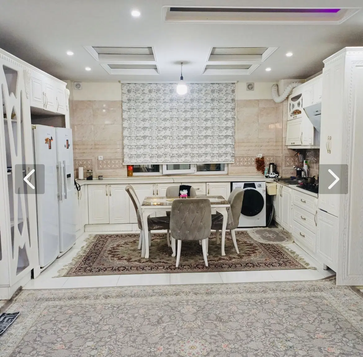 رهن و اجاره آپارتمان ۱۰۰ متری شهرک مطهری چهاردانگه