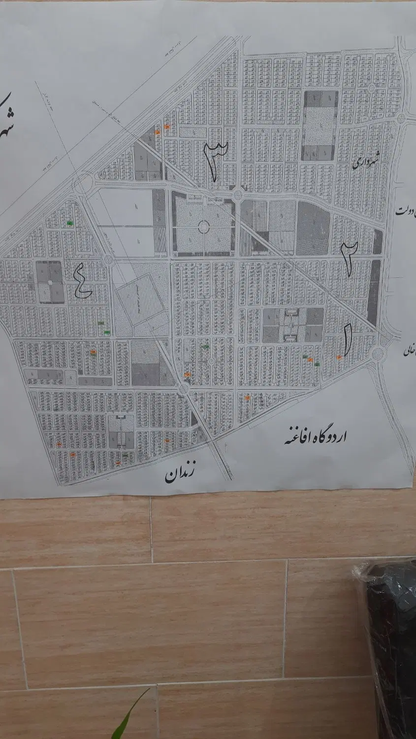 فروش زمین ۱۲ قصبی شهرک سپاه