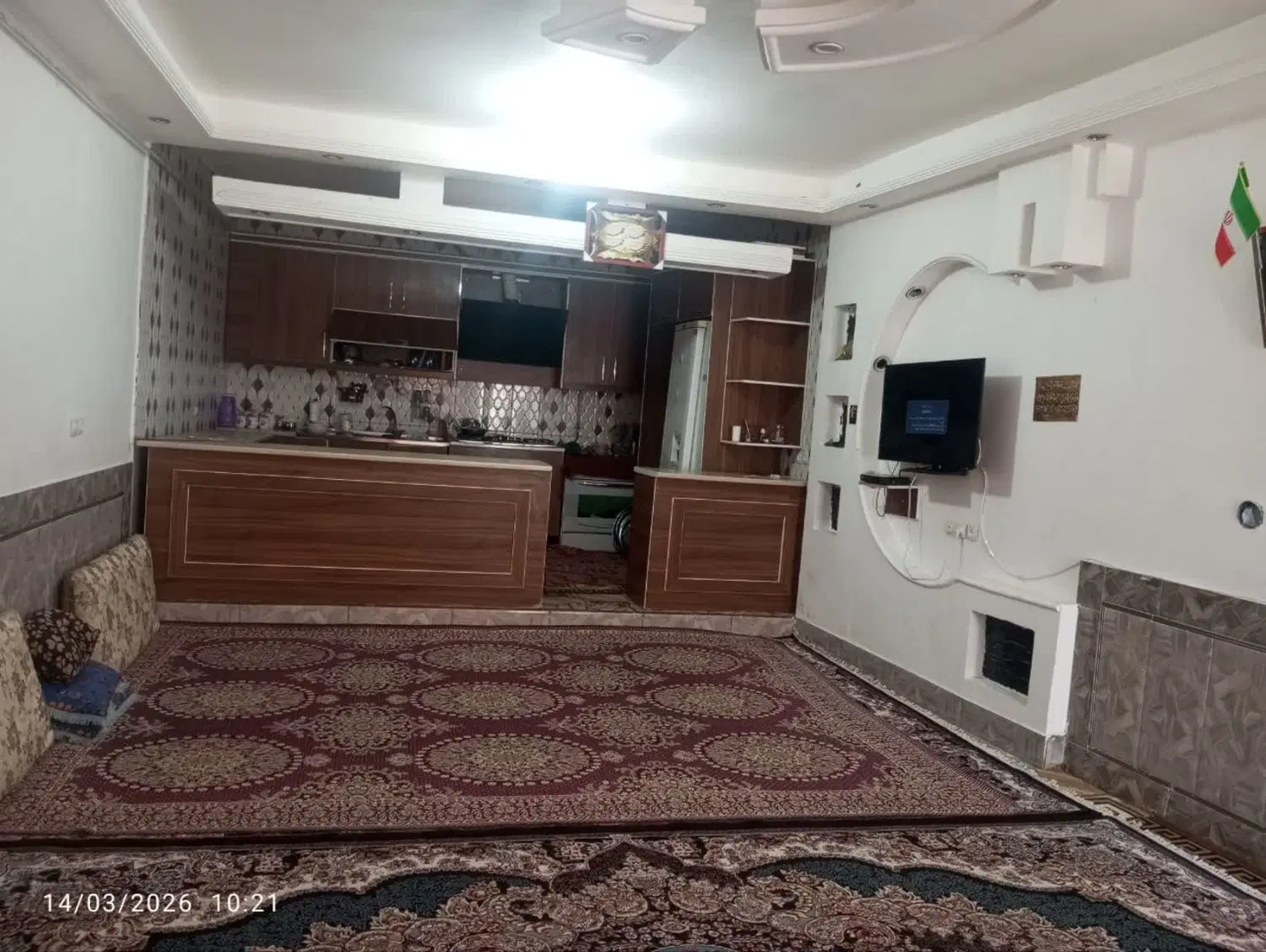 خونه دو خواب تمیز