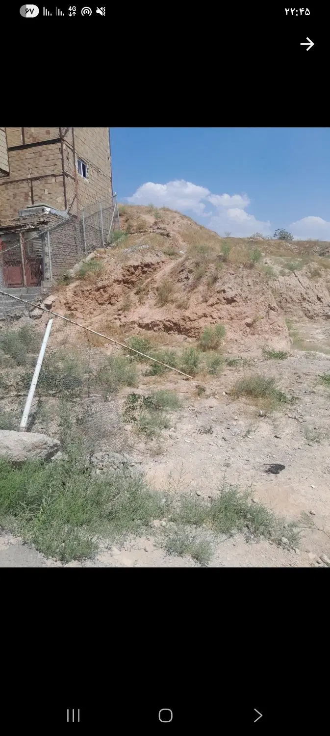 زمین به متر۱۰۵