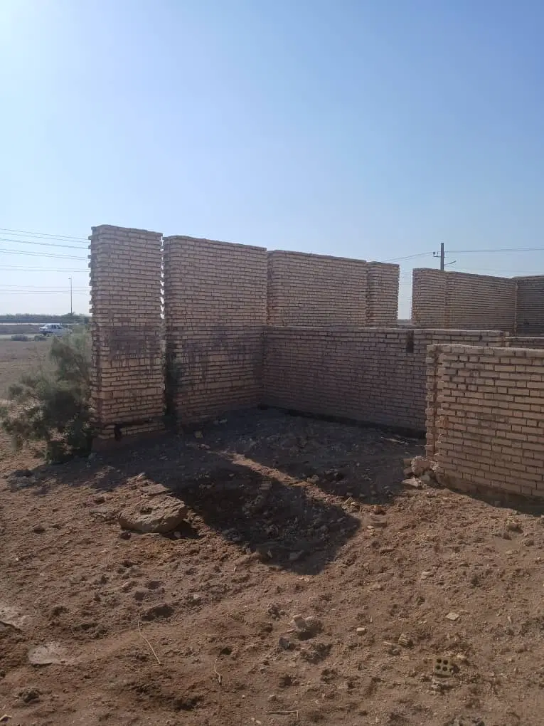 خانه نیمه ساخته شهرک سوم باموقعیت تجاری جاده شلمچه