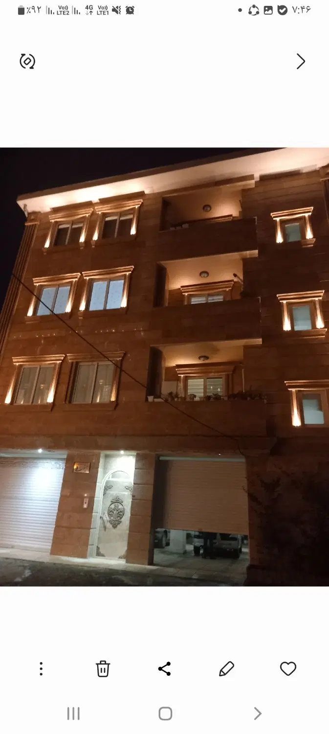 رهن آپارتمان تک واحدی فول امکانات