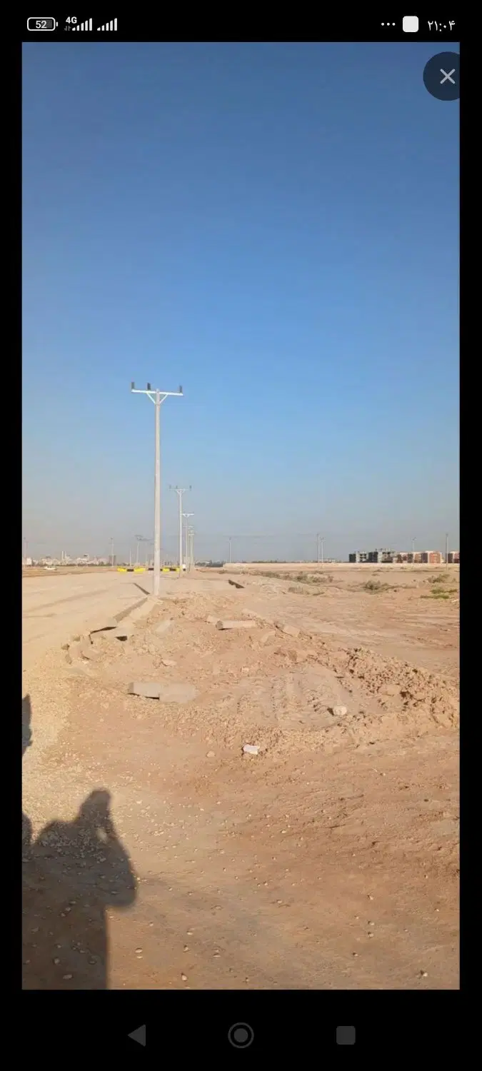 یک قطعه زمین واقع در رسالت تعاونی بنیاد شهید