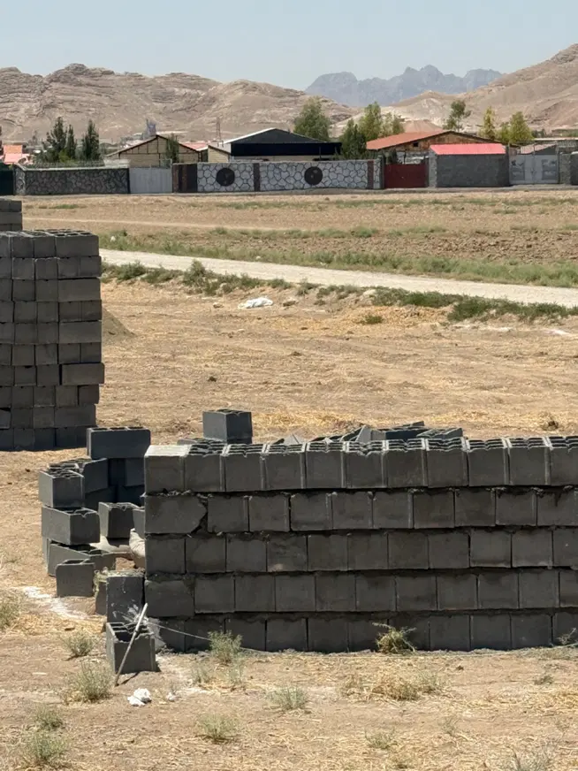 باغ ۵۰۰ متری با آب چاه منطقه باغ‌سازی شده