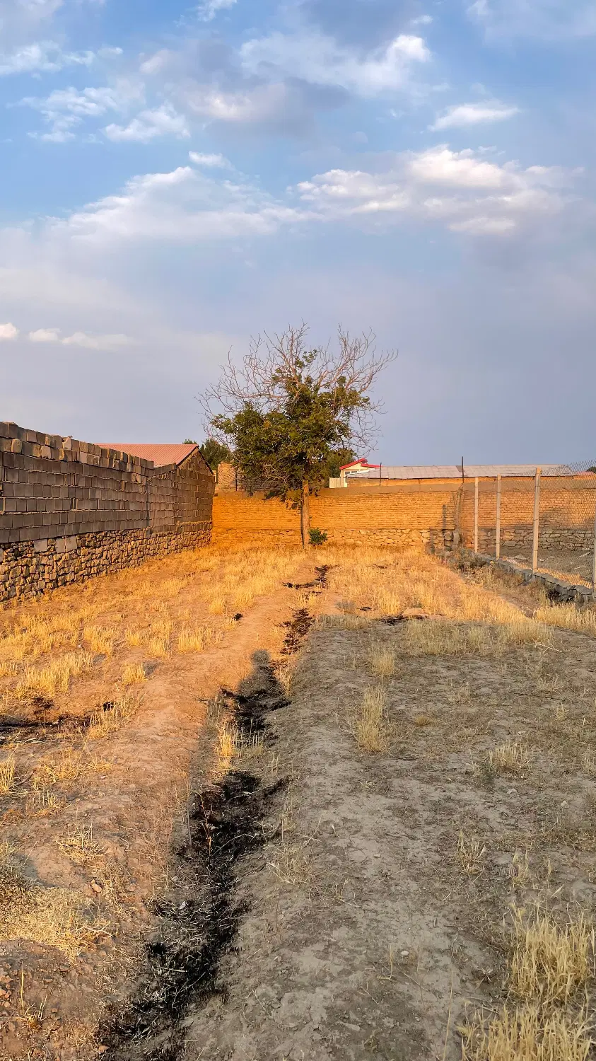 زمین باغ 320متر رو ب رو روستای ابشینه