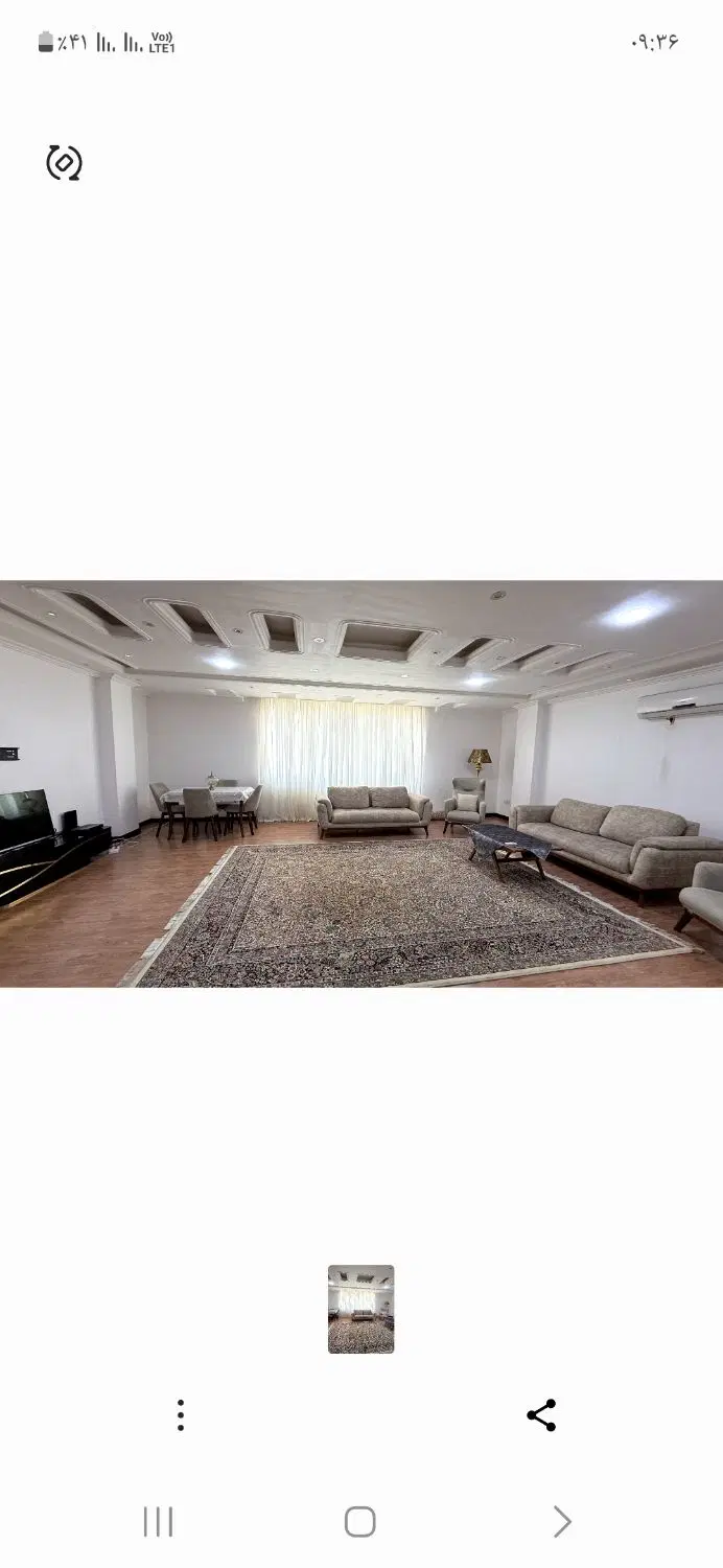 اجاره روزانه و ماهیانه واحد تمیز و فول امکانات